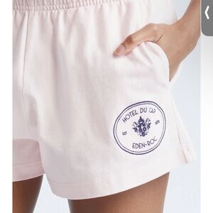 Sporty & Rich Pink Shorts